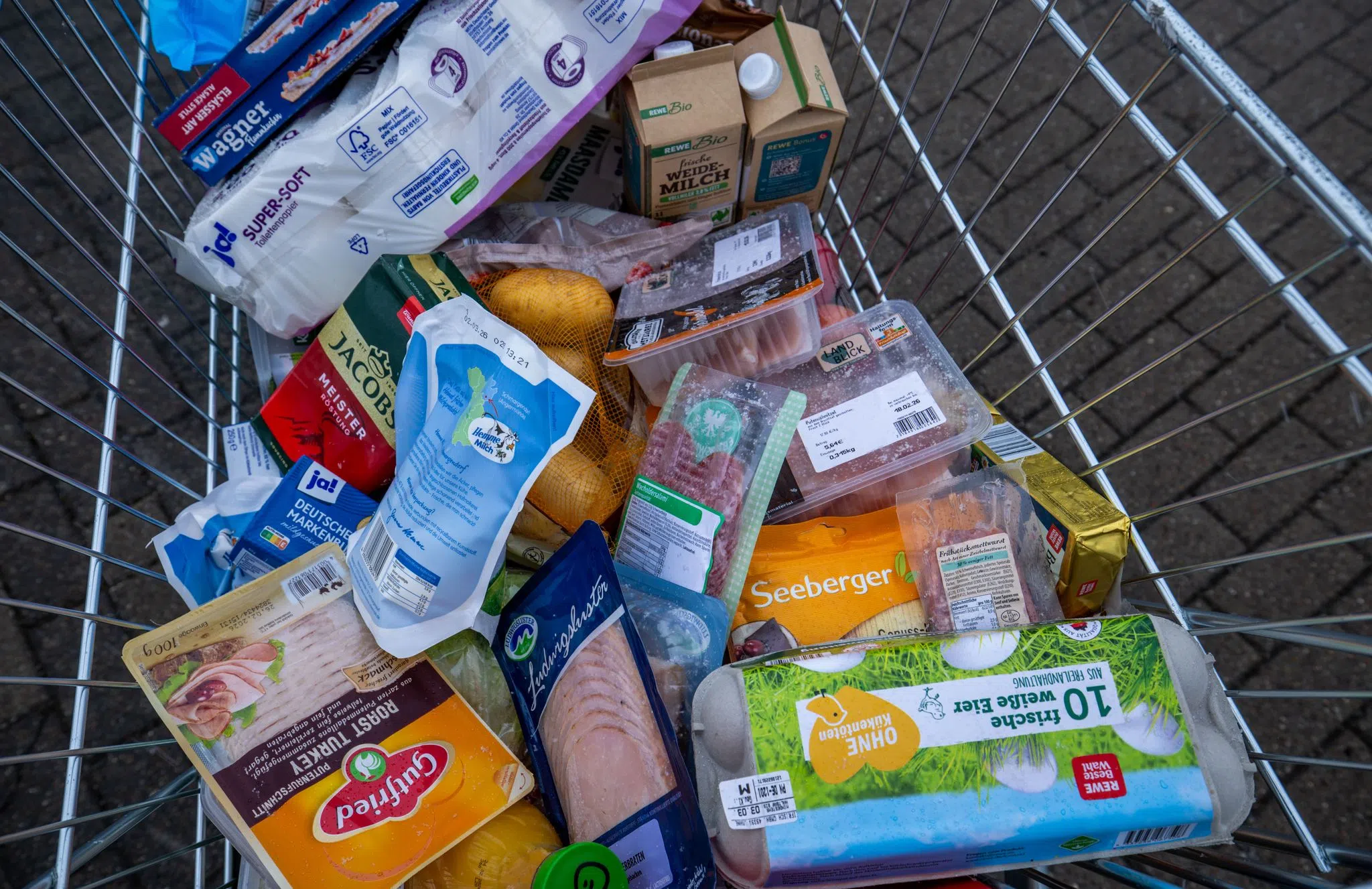 Verbraucherpreise: Energie günstiger, Lebensmittel teuer