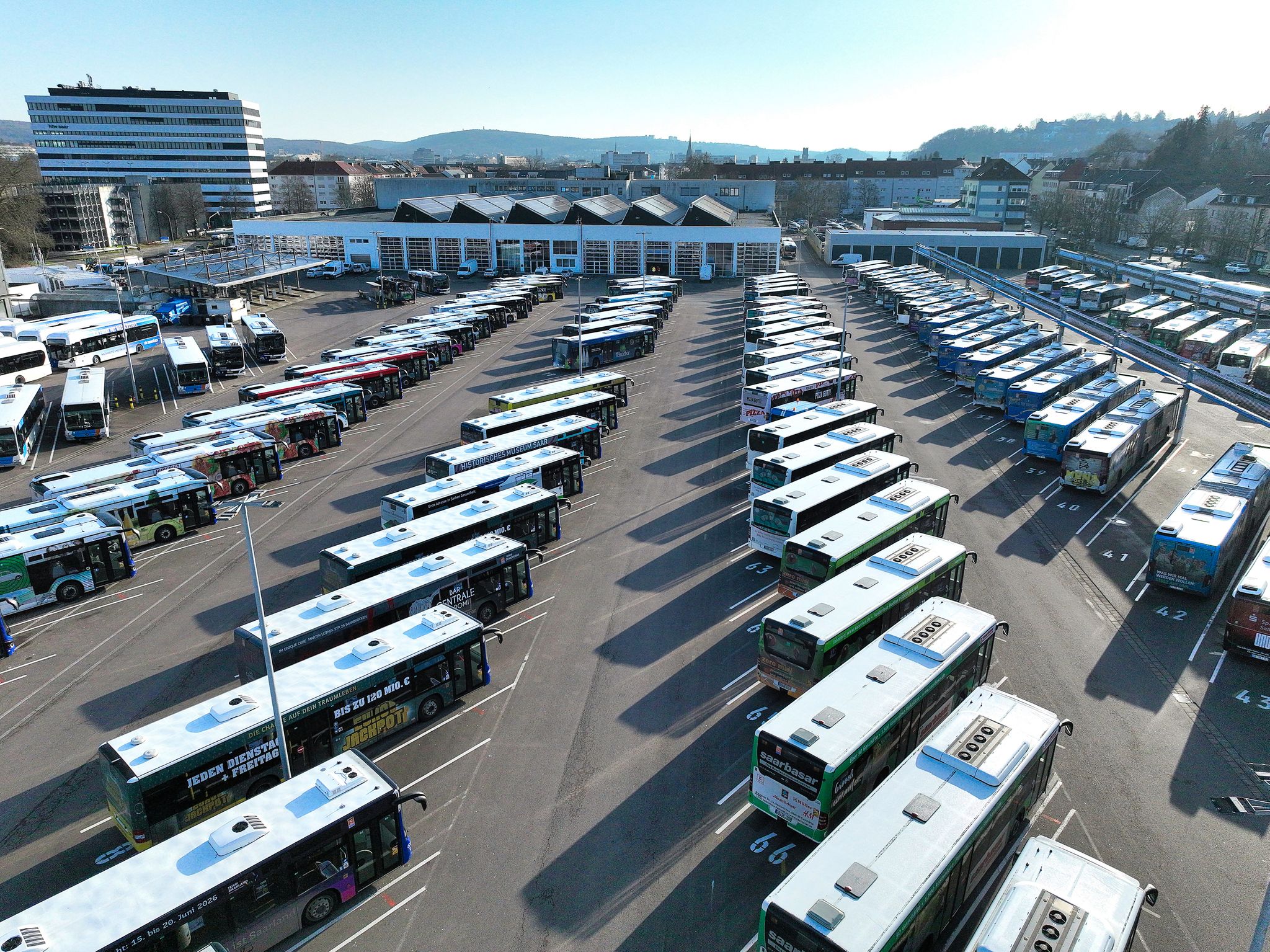 Warnstreik im Nahverkehr im Saarland wird fortgesetzt