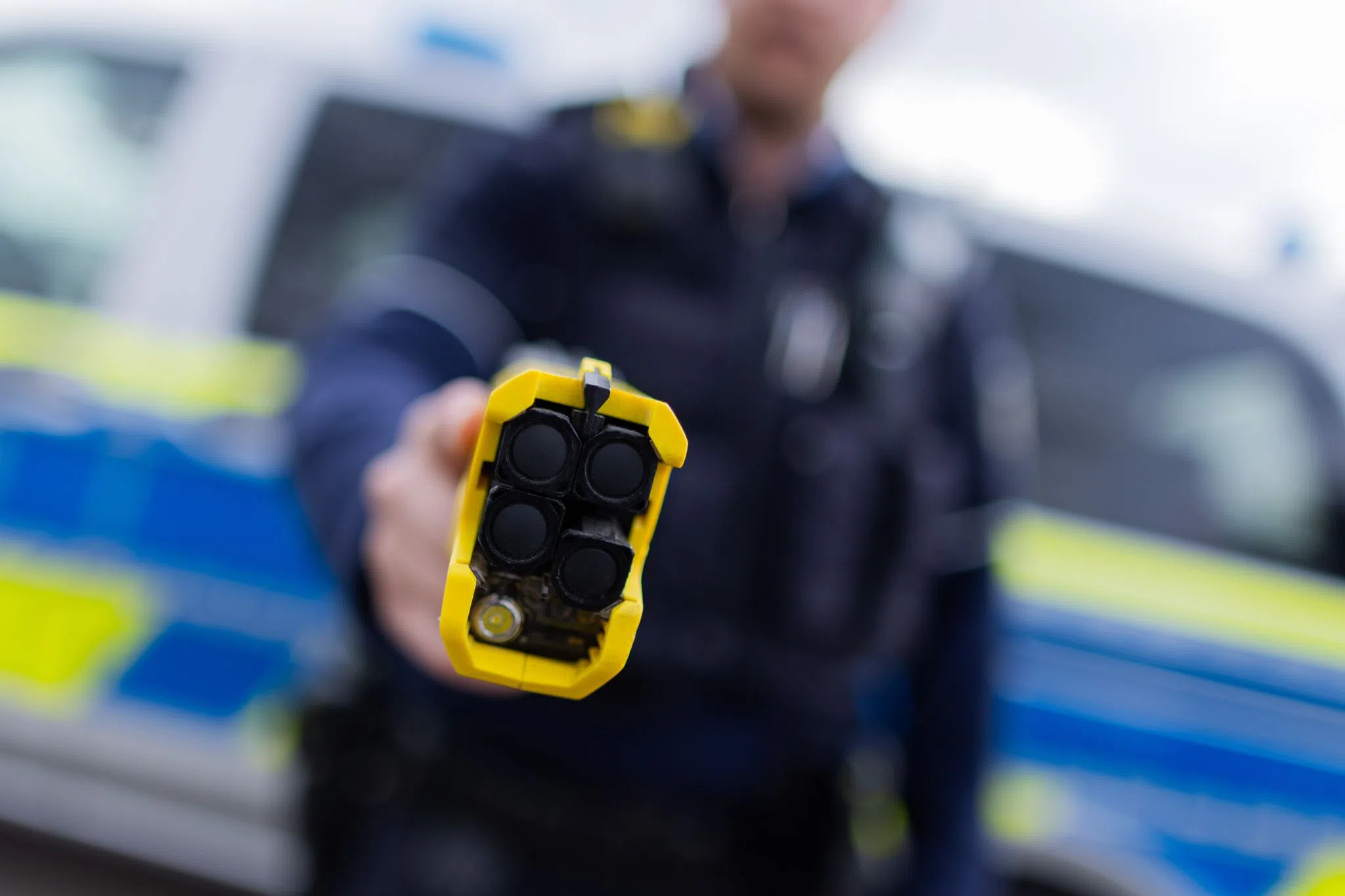 Polizei stoppt Randalierer mit Elektroschock