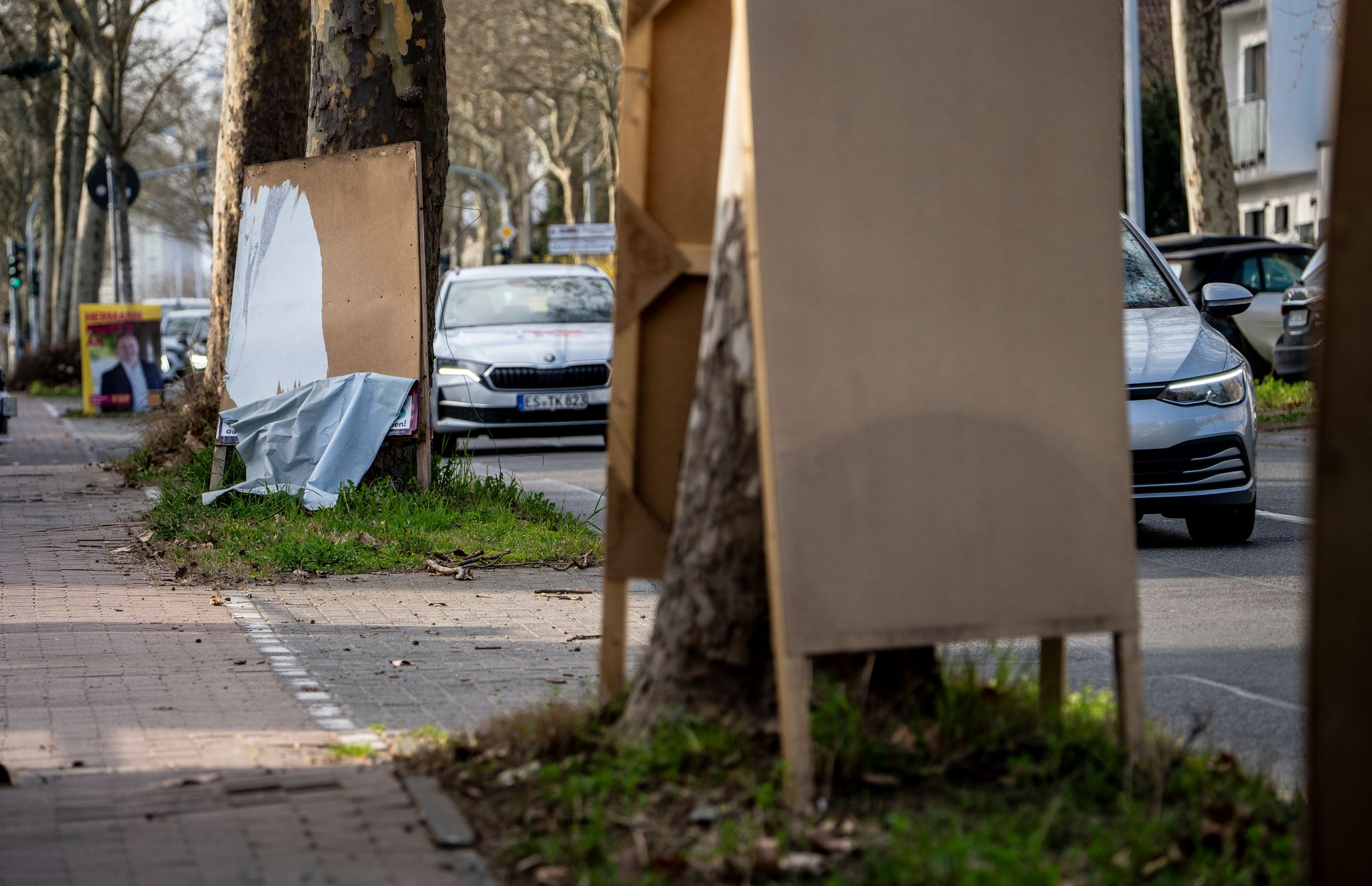 Kriminalität im Wahlkampf: Angriffe und Vandalismus