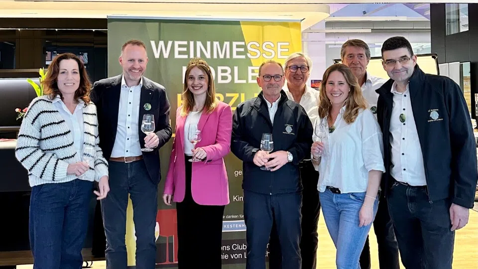 Premiere geglückt: Großer Andrang bei Lions Weinmesse