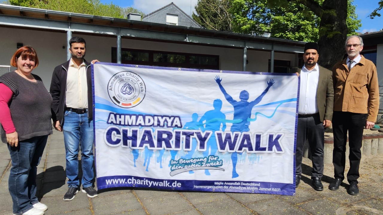 Ahmadiyya Charity Walk in Koblenz. Begegnen – Laufen – Helfen am 26.04.2026 
