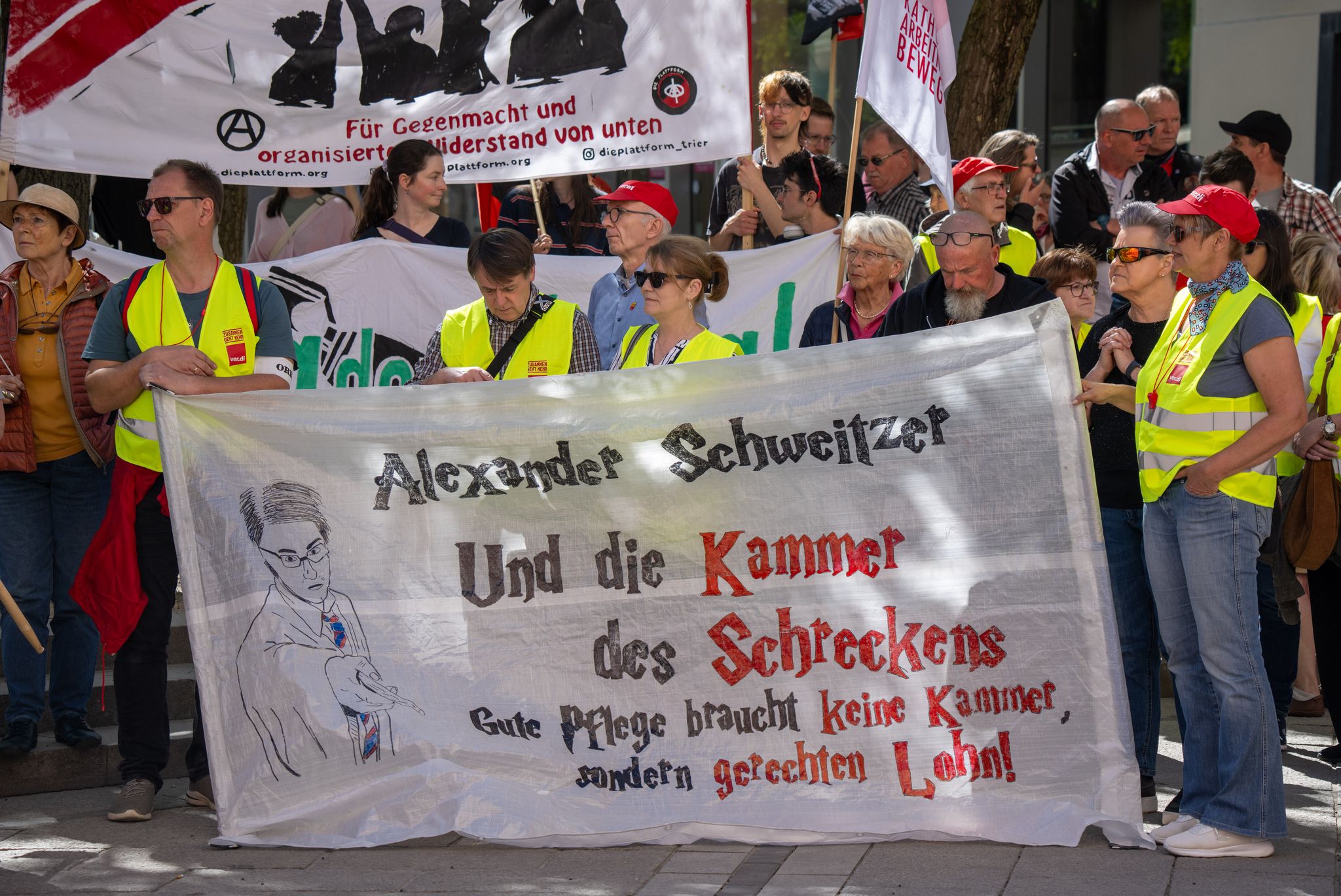 Tag der Arbeit - 14.500 Demonstranten auf der Straße