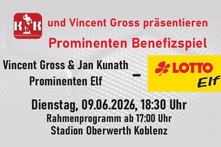Prominenten Benefizspiel Koblenz