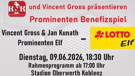 Prominenten Benefizspiel Koblenz