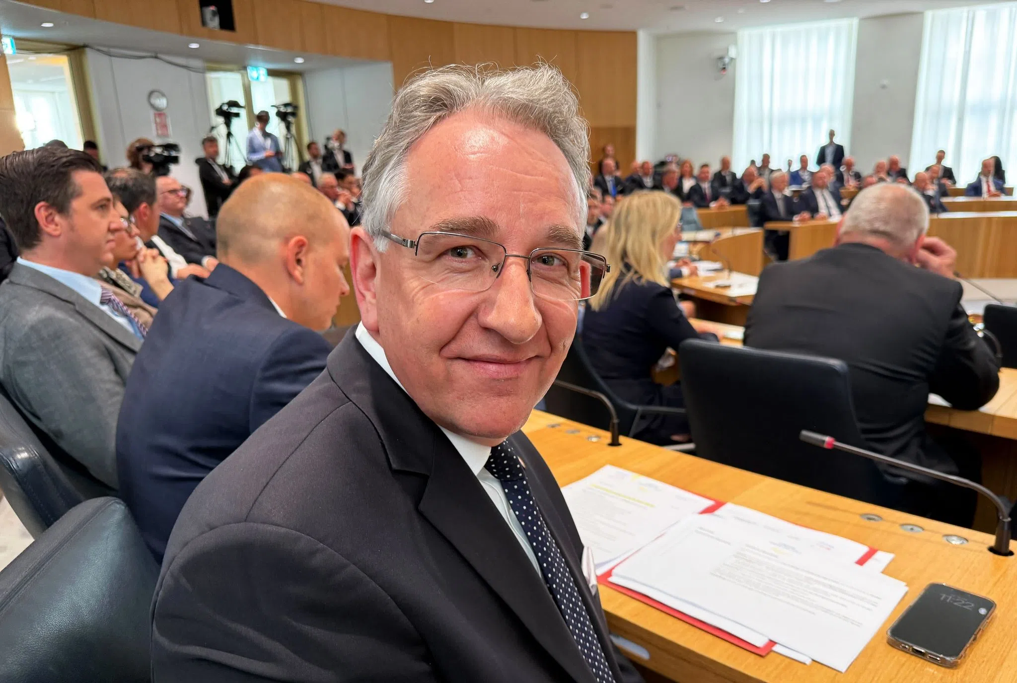 Landtagspräsident mahnt zu Fairness und Anstand Landtagspräsident mahnt zu Fairness und Anstand