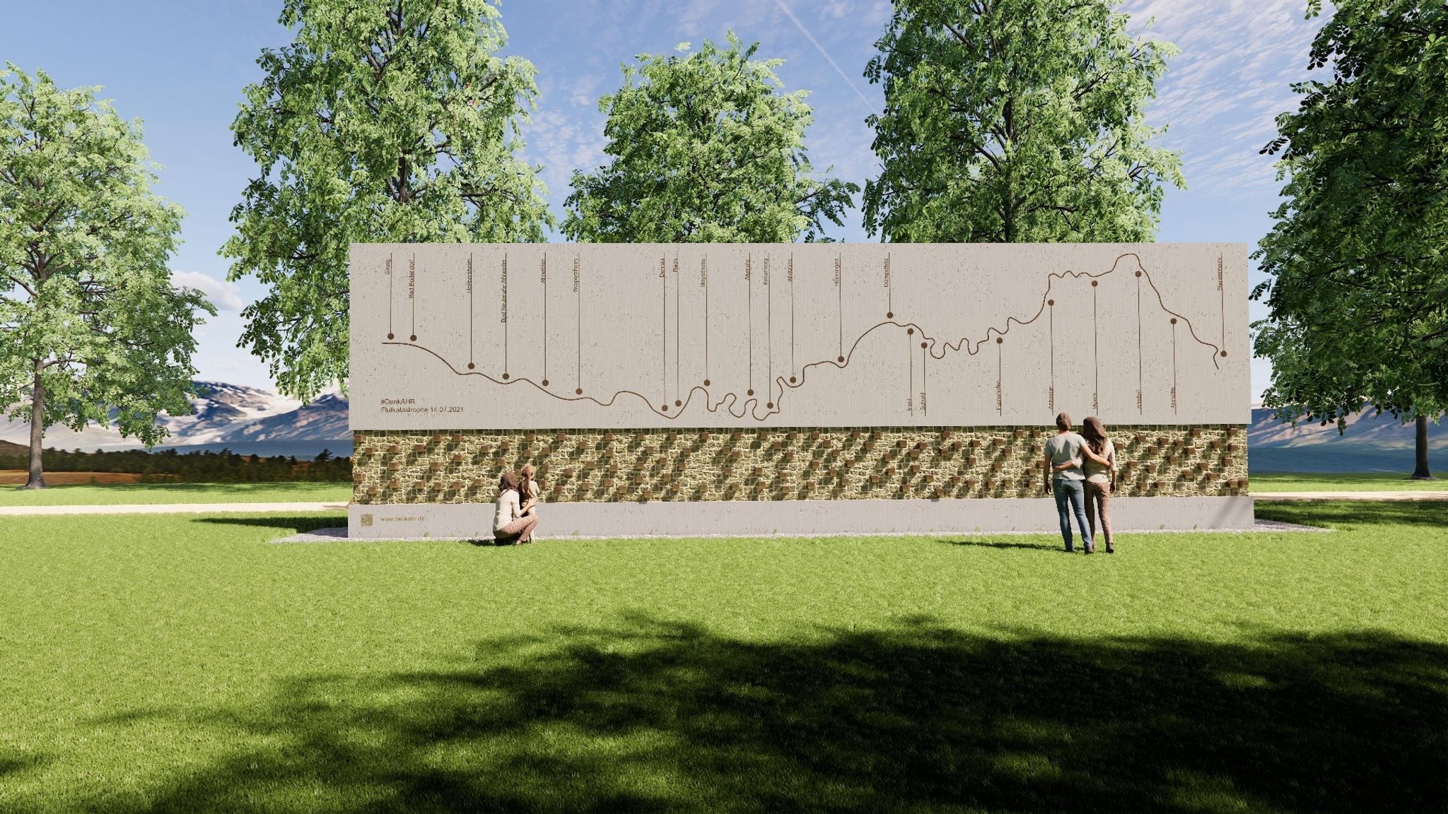 Gedenkstätte für die Opfer der Ahrtal-Flut geplant