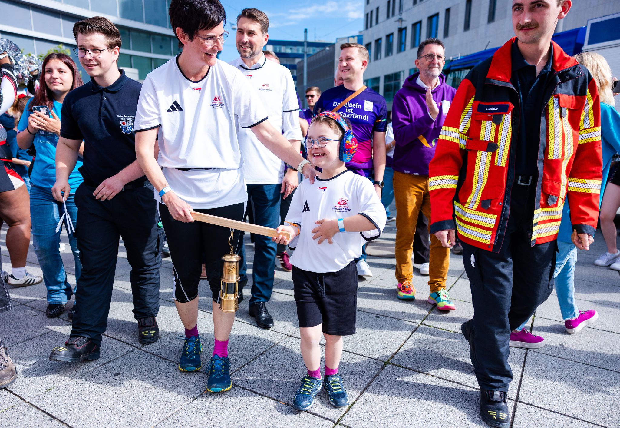 Elias feiert Special Olympics mit einem «Hurraaa!» im Herzen