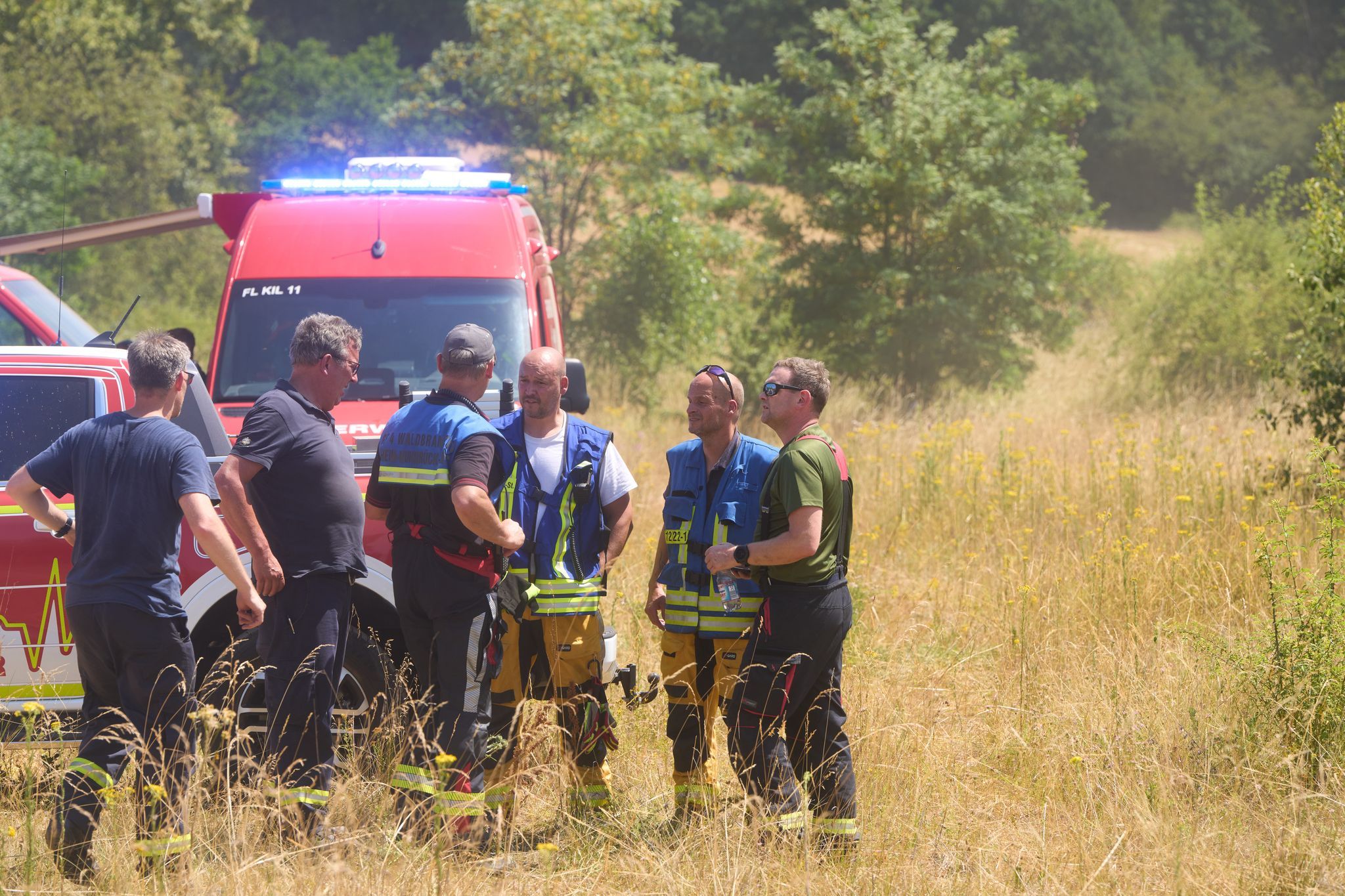 «Materialschlacht» - Waldbrand-Einsatz wird Tage dauern
