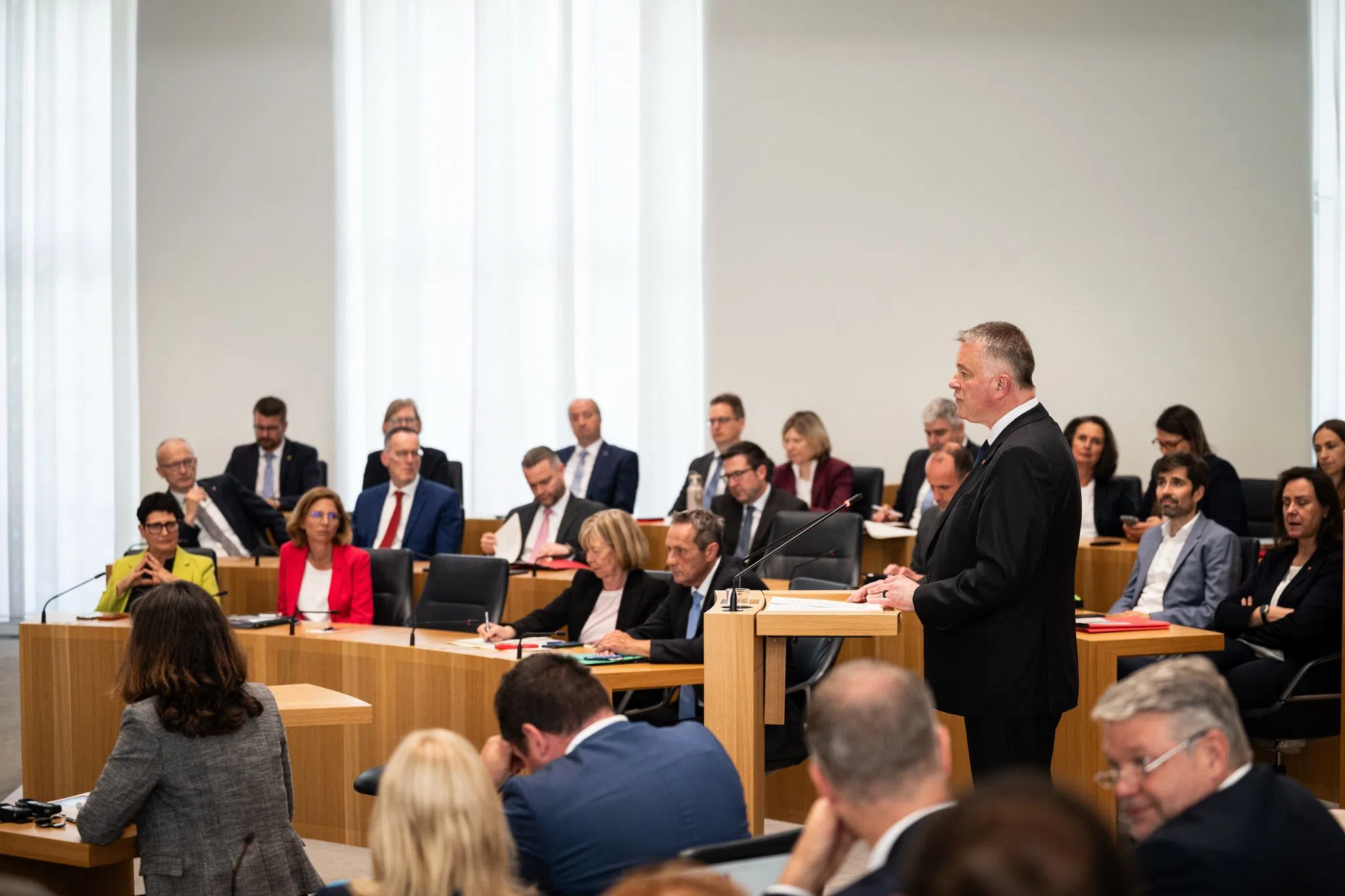 Debatte über Schnieders Regierungserklärung