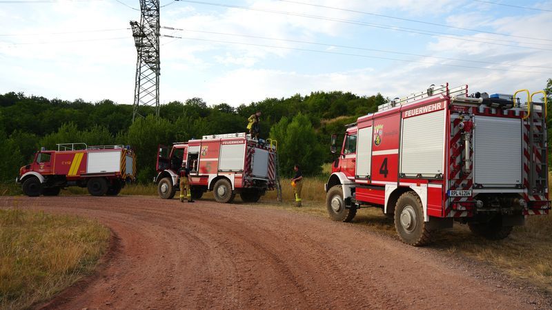 Schwierige Löscharbeiten wegen Explosionsgefahr