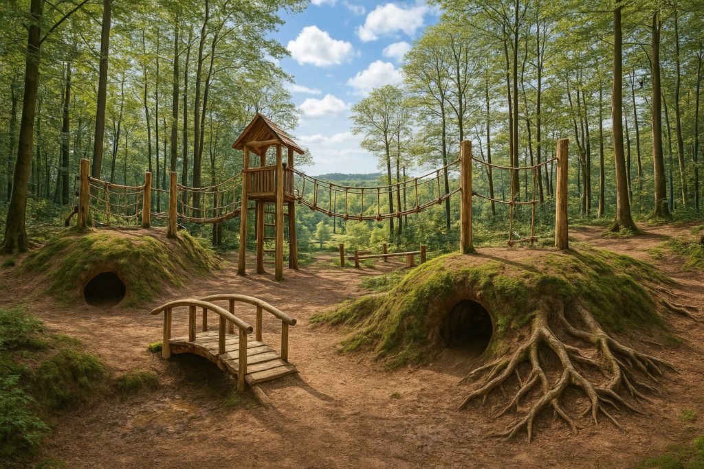Neuer Waldspielplatz in Höhr-Grenzhausen wird feierlich eingeweiht