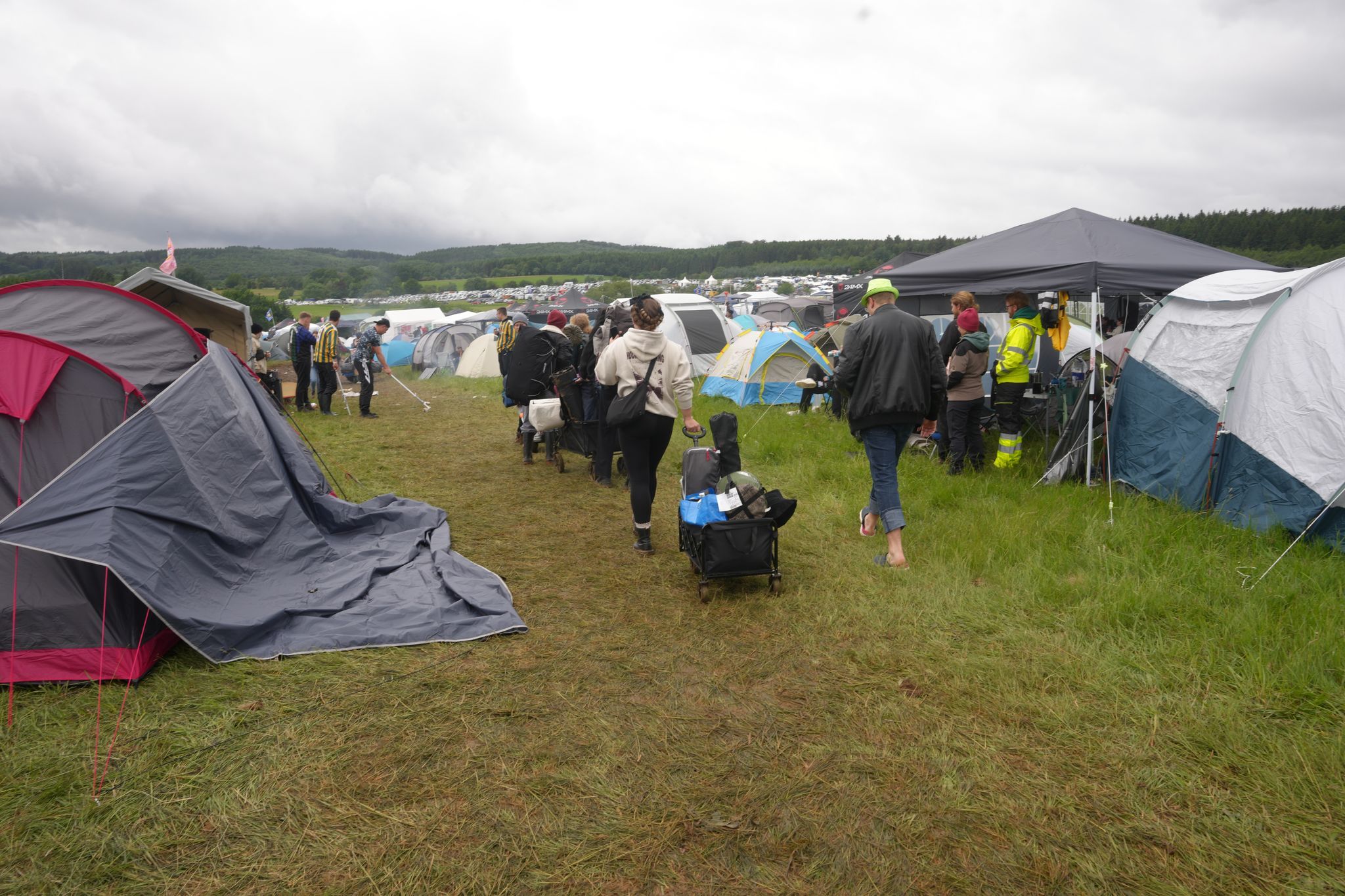 «Crashout gehen» trotz Gewitterrisiko bei Rock am Ring