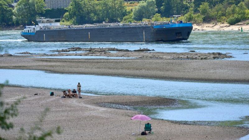 Rekordhitze lässt Rheinland-Pfalz schwitzen - Werte sinken