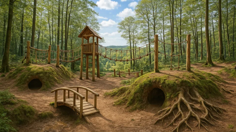 Neuer Waldspielplatz in Höhr-Grenzhausen wird feierlich eingeweiht
