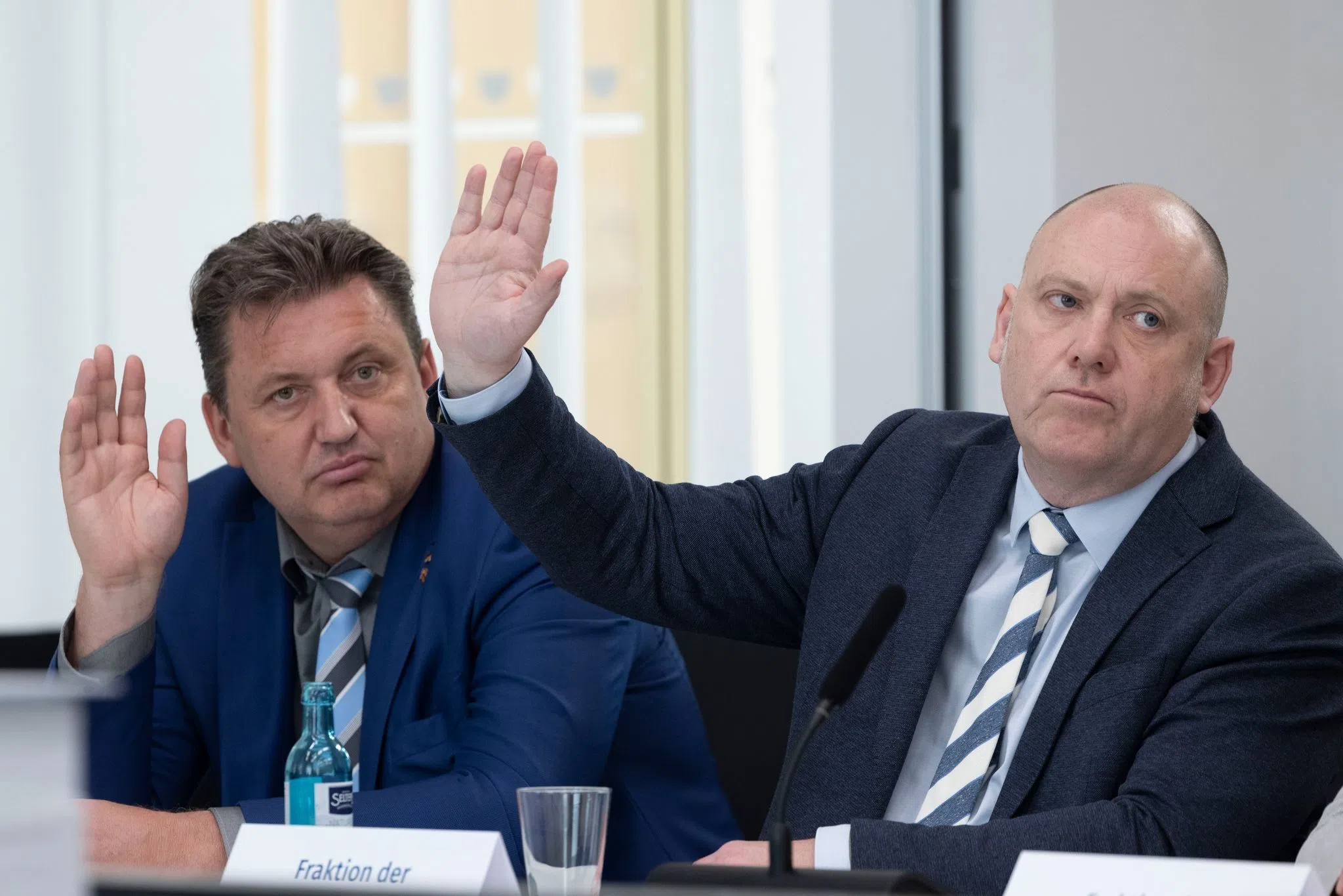 Konfrontation im Landtag - CDU, SPD und Grüne contra AfD Konfrontation im Landtag - CDU, SPD und Grüne contra AfD