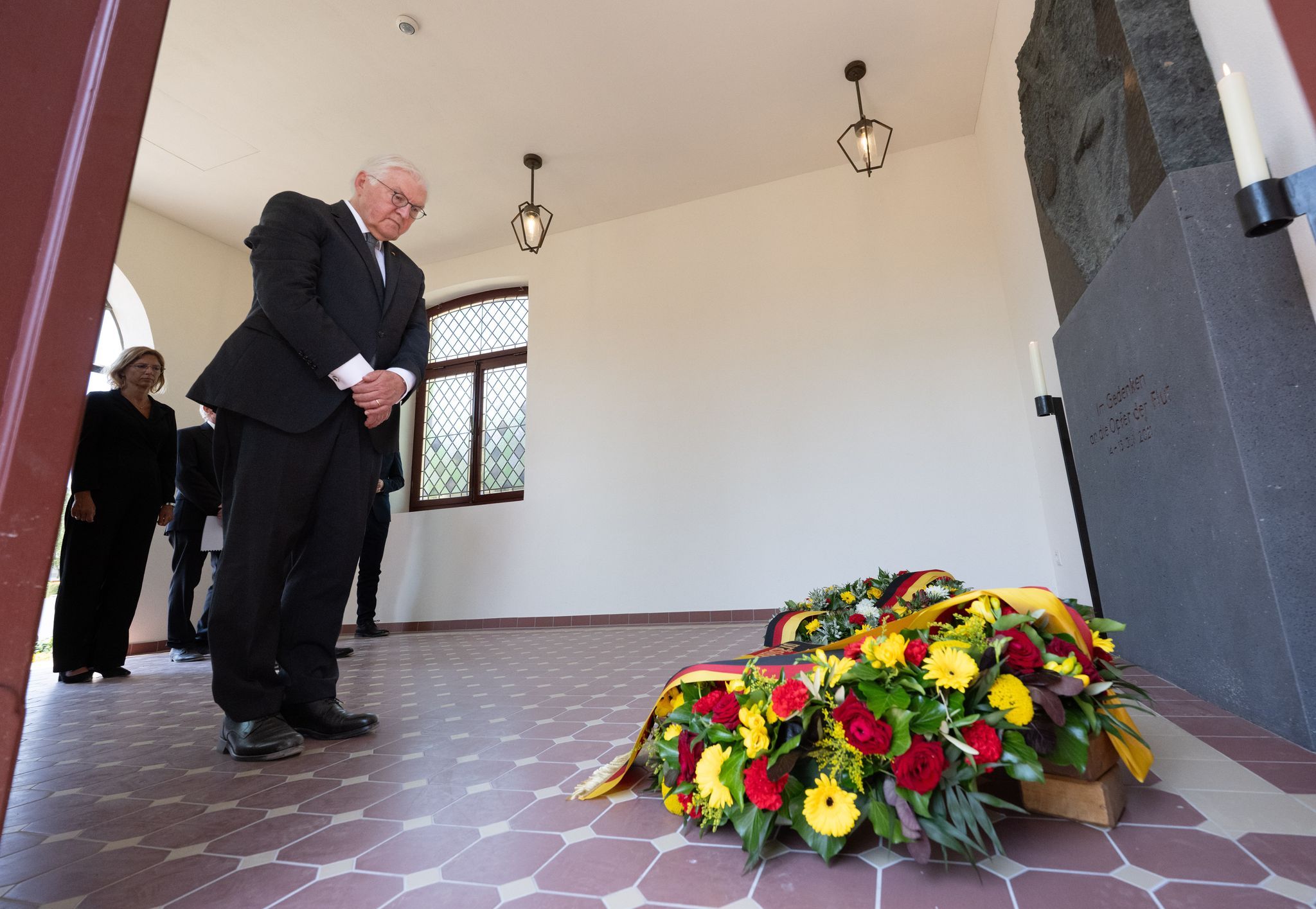 Steinmeier würdigt Solidarität nach Ahrtalflut Steinmeier würdigt Solidarität nach Ahrtalflut