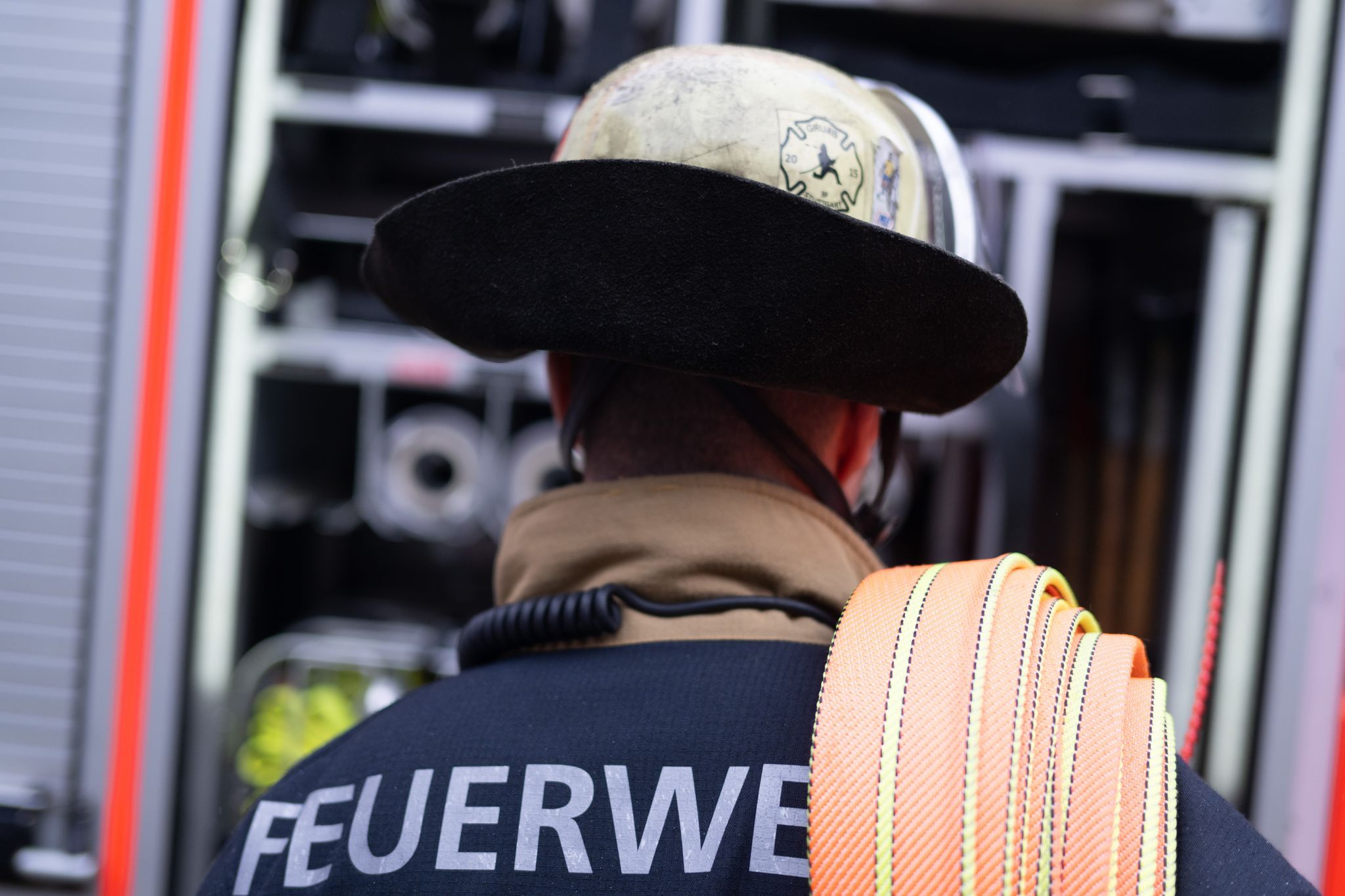Wohnungsbrand in Lahnstein - acht Verletzte