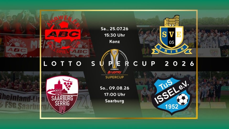 LOTTO Supercup 2026: Neue Saison startet mit Sieger-Duellen im Rheinland