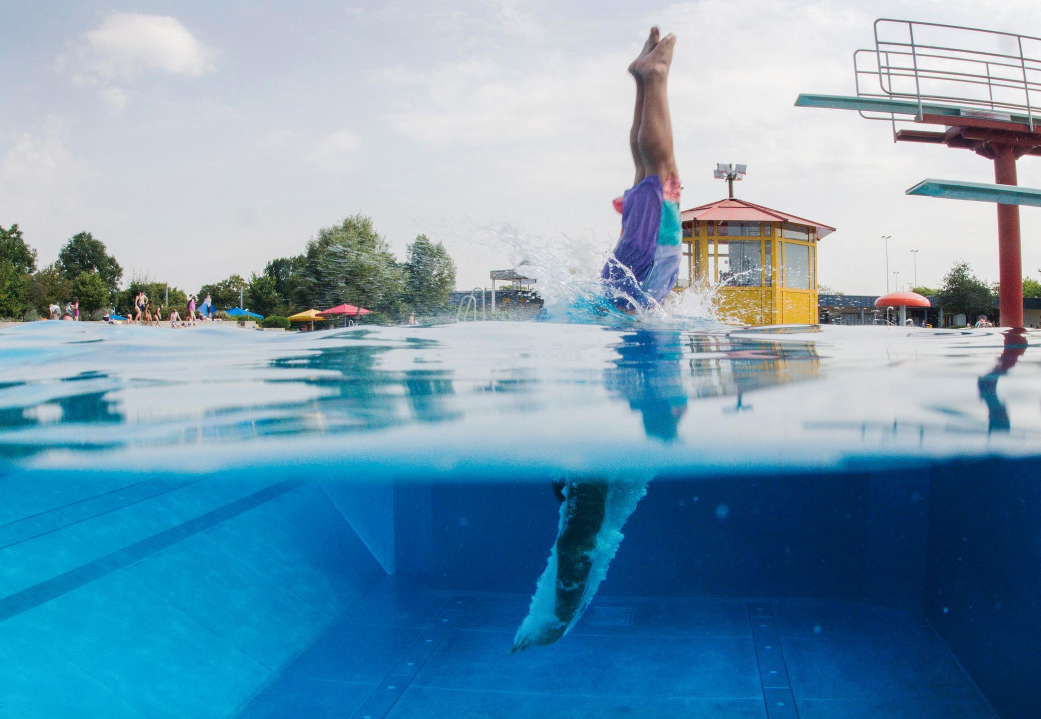 Deutschland in klein: Freibad als Spiegel der Gesellschaft