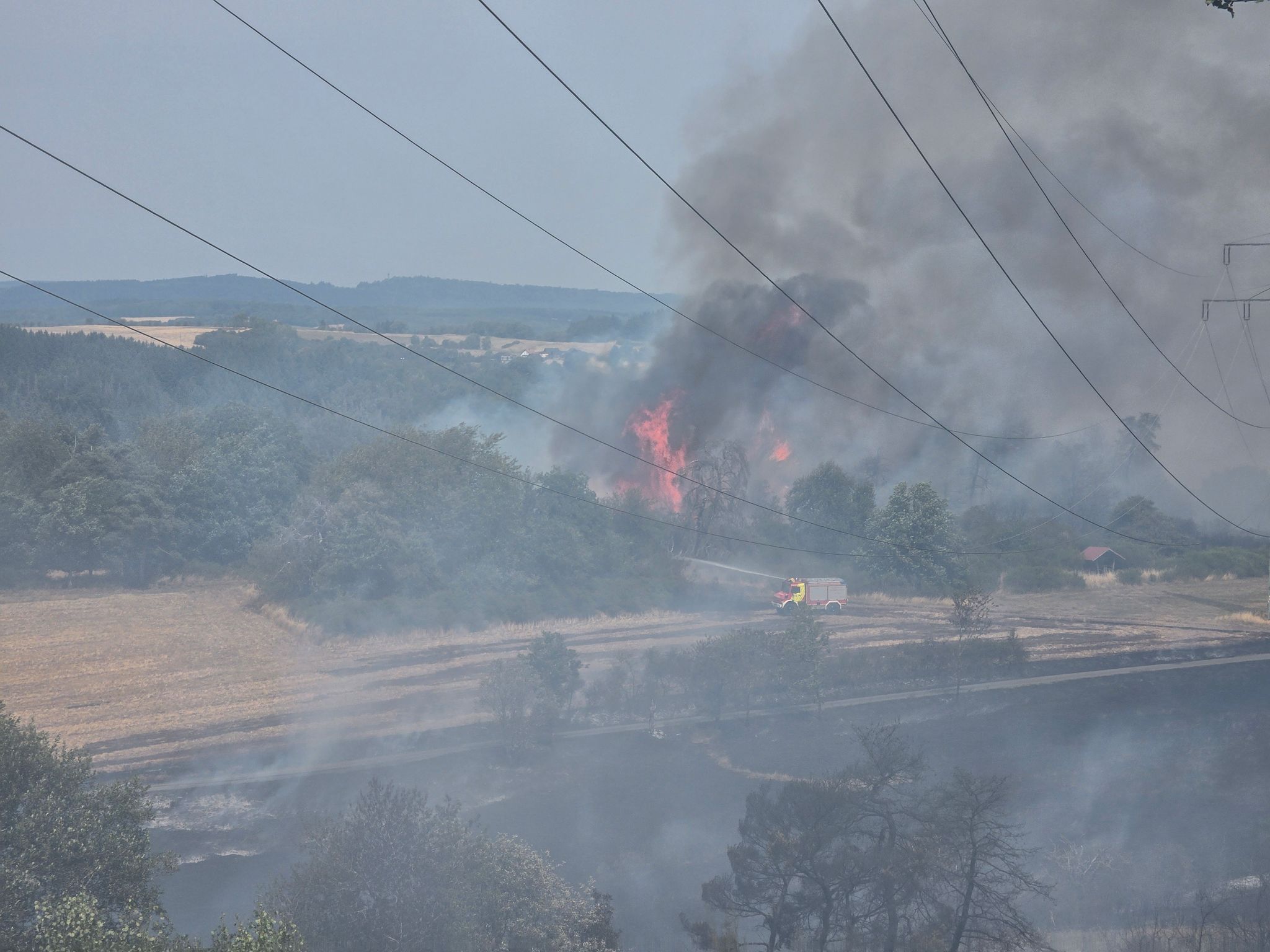 Hat ein Rallye-Auto den großen Waldbrand ausgelöst?