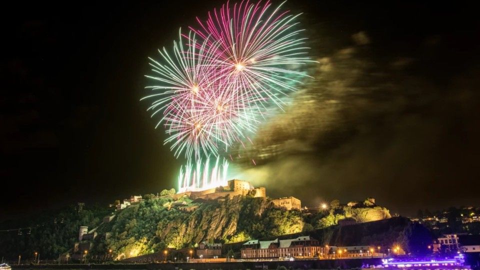 Rhein in Flammen Koblenz 2026: Programm, Feuerwerk, Anreise und alle wichtigen Informationen Rhein in Flammen Koblenz 2026: Programm, Feuerwerk, Anreise und alle wichtigen Informationen
