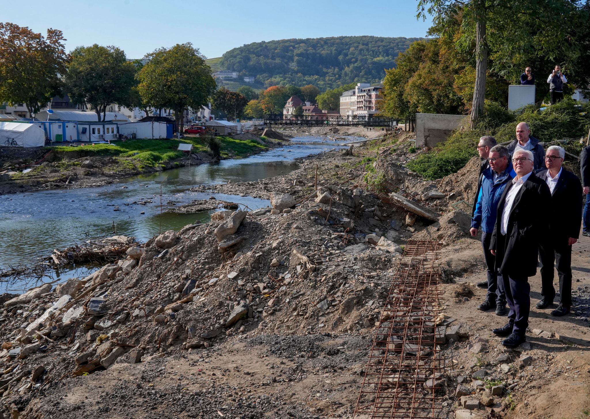 Merz und Steinmeier kommen zu Flut-Jahrestag ins Ahrtal