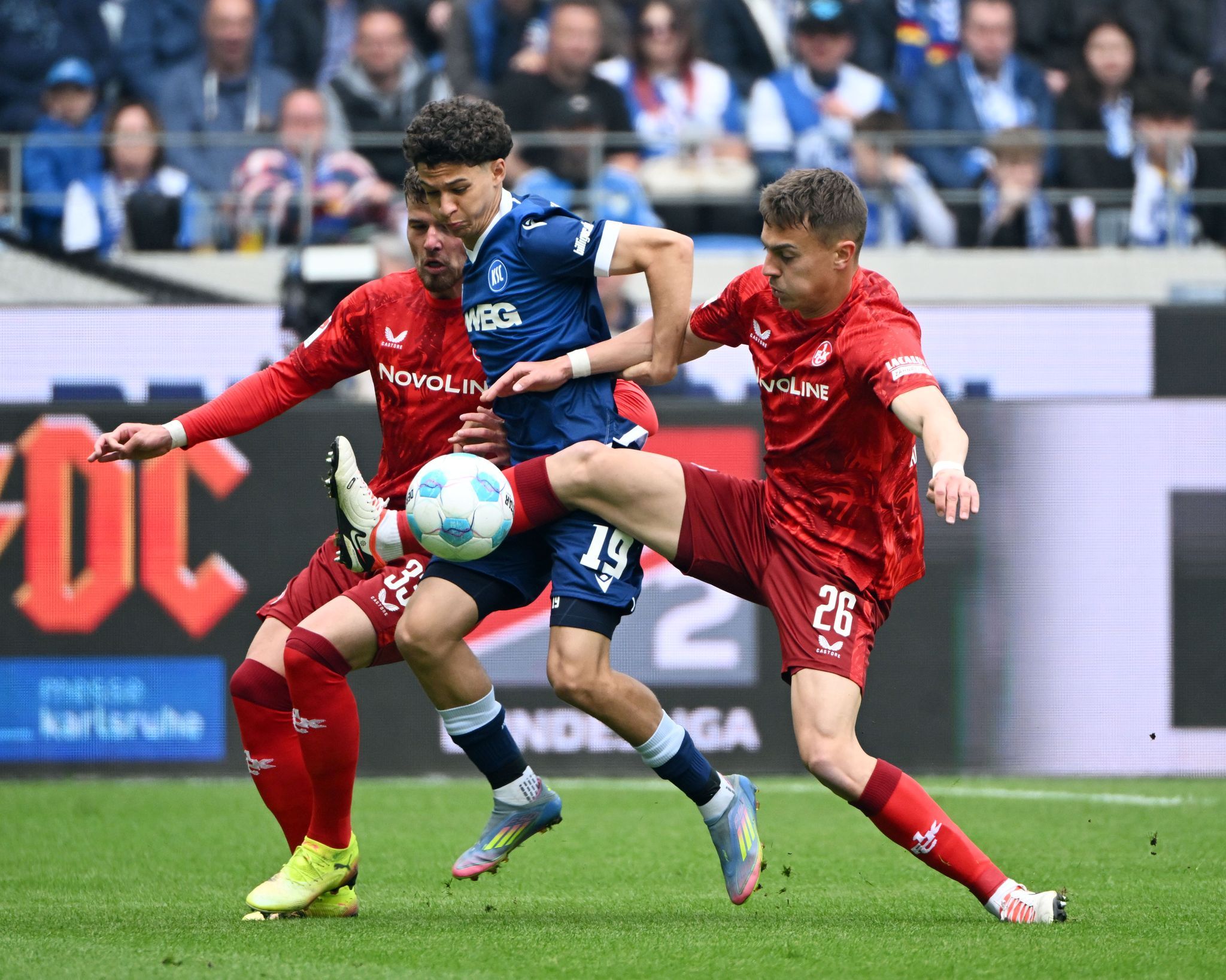 Umworbener KSC-Stürmer Ben Farhat auch im Derby eine Option
