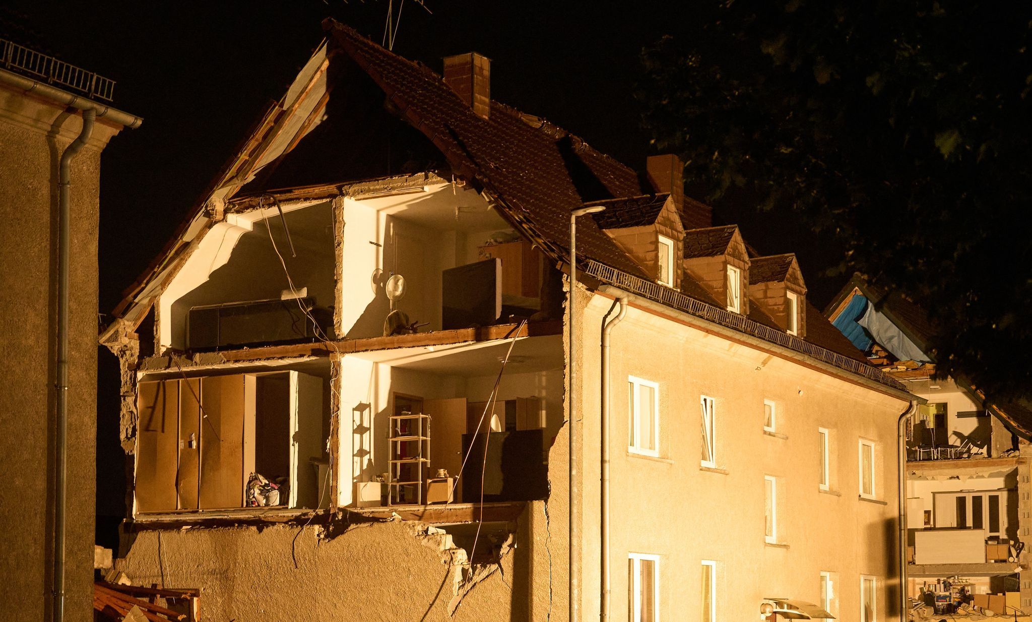 Schwere Unwetter wüten im nördlichen Rheinland-Pfalz