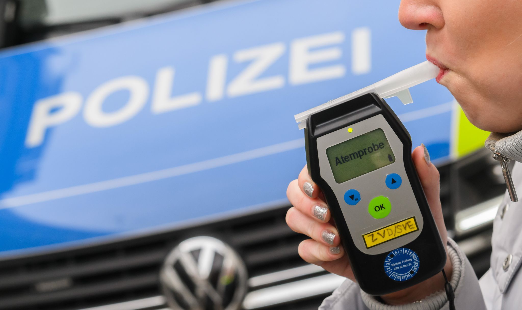 Autofahrerin mit 4,33 Promille auf Parkplatz erwischt