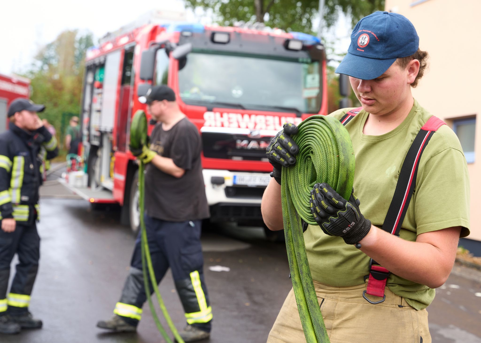 Waldbrand im Westerwald: Einsatzkräfte weiter vor Ort