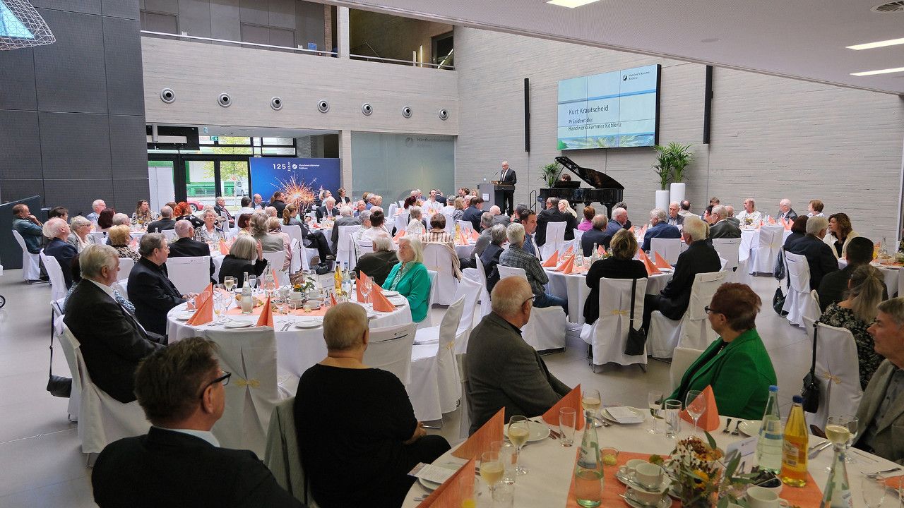 Handwerkskammer ehrt am 14. und 15. Oktober alteingesessene Handwerker