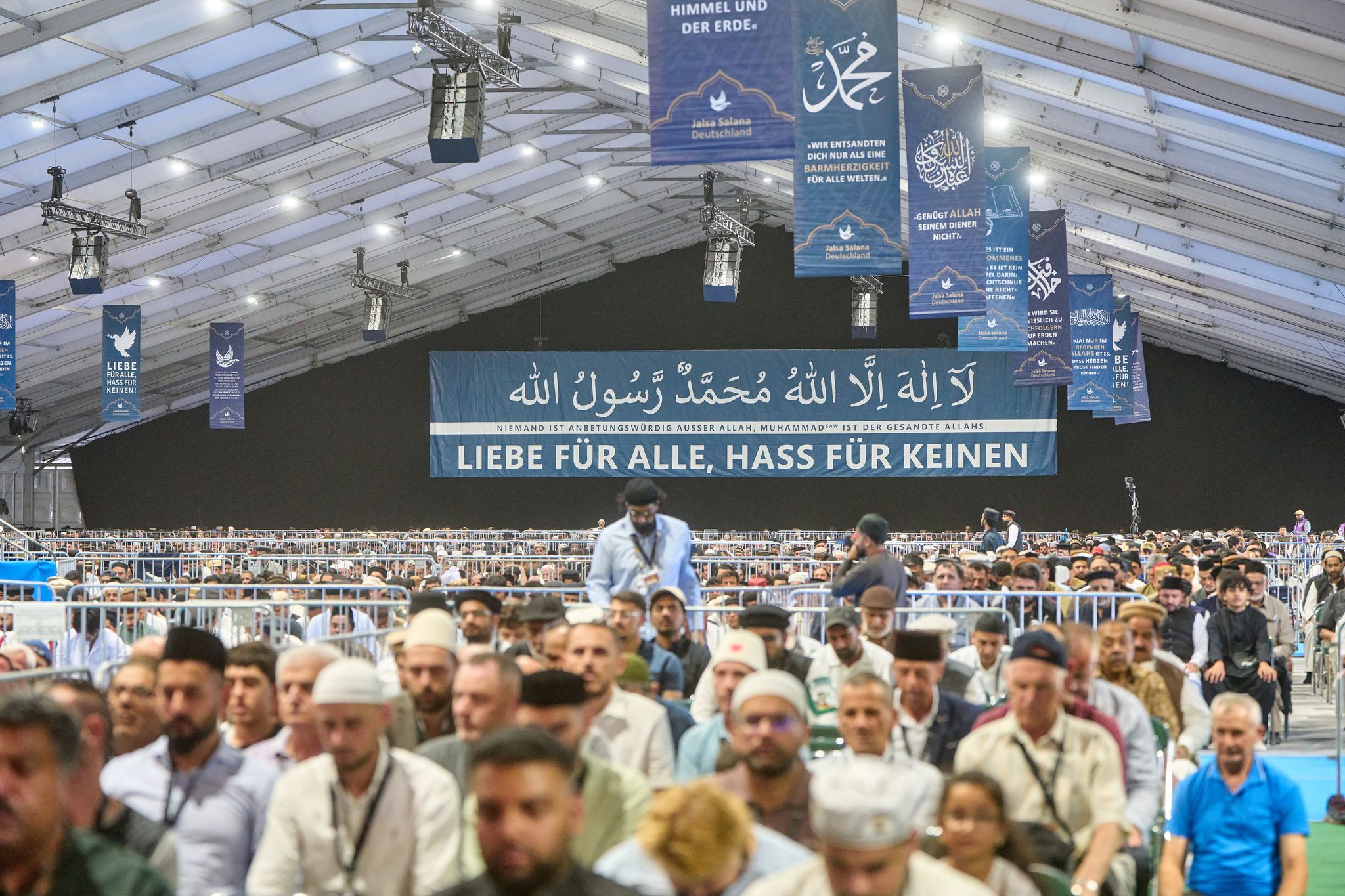 Jalsa Salana: Tausende Muslime feiern 50 Jahre Zusammenhalt