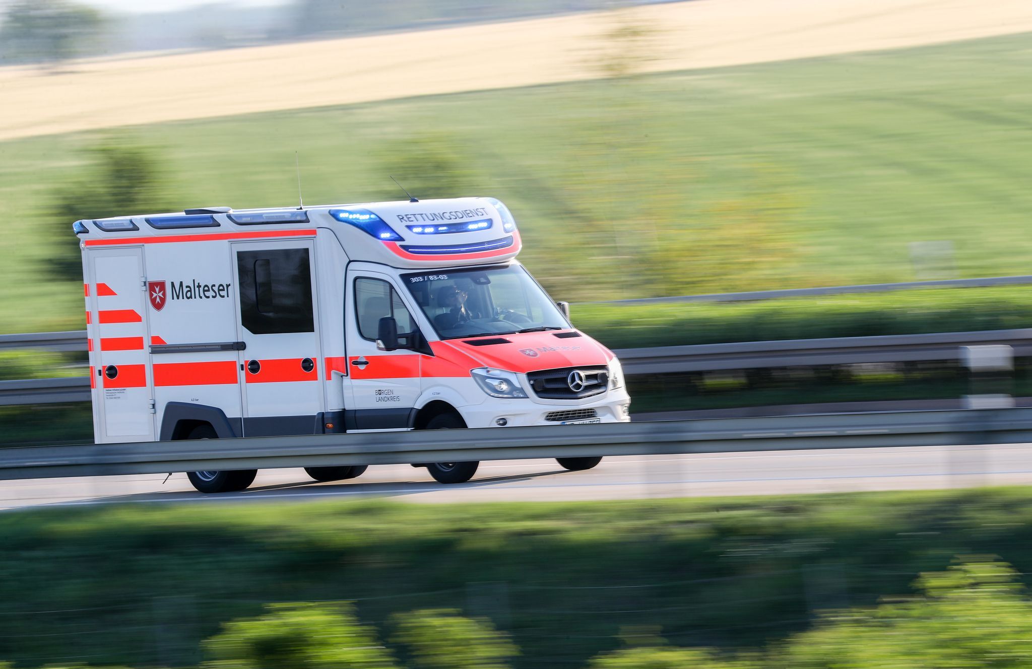 Mann stirbt bei Frontalcrash nahe Mettlach