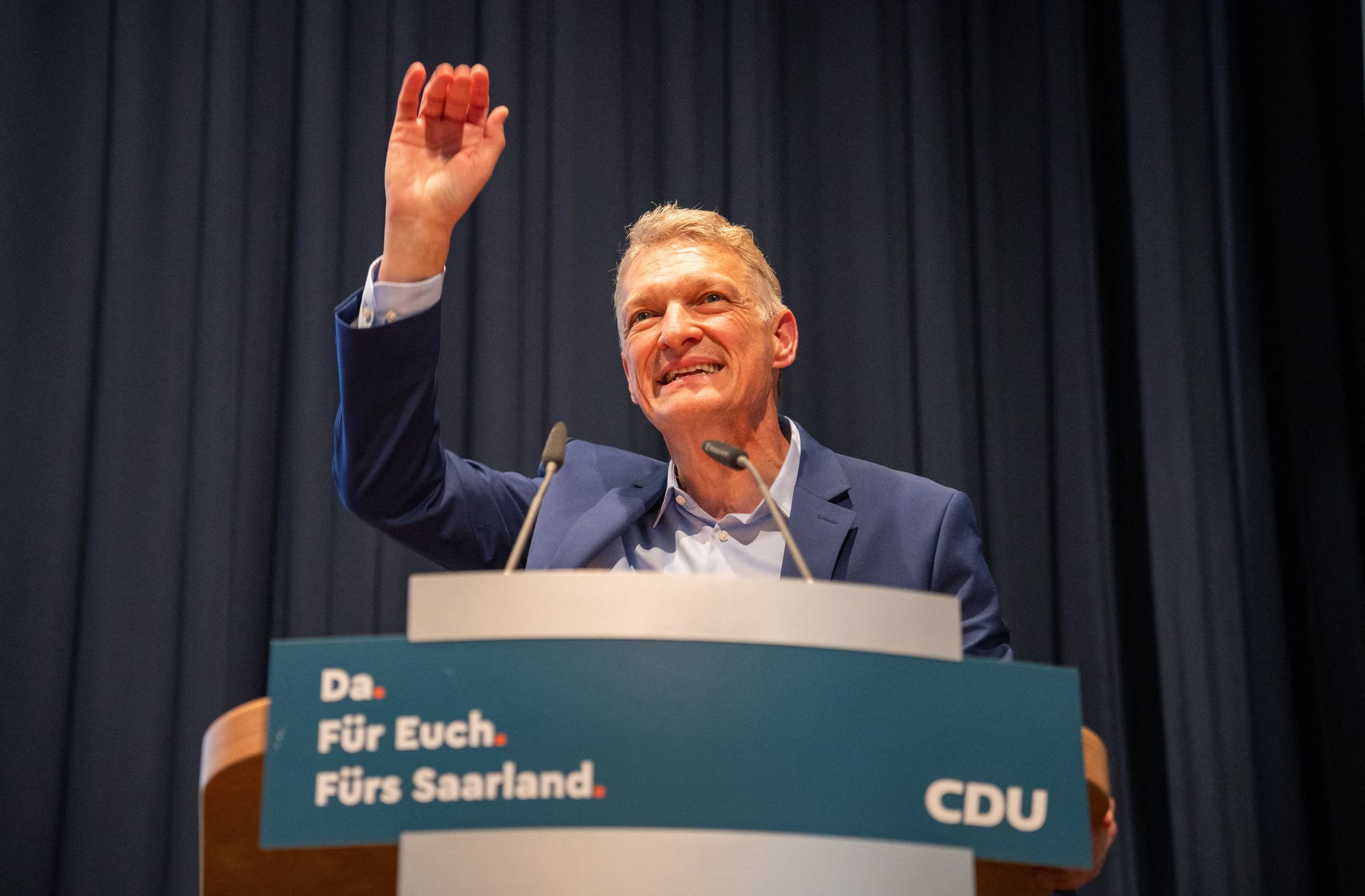 Stephan Toscani führt Saar-CDU in Wahlkampf Stephan Toscani führt Saar-CDU in Wahlkampf