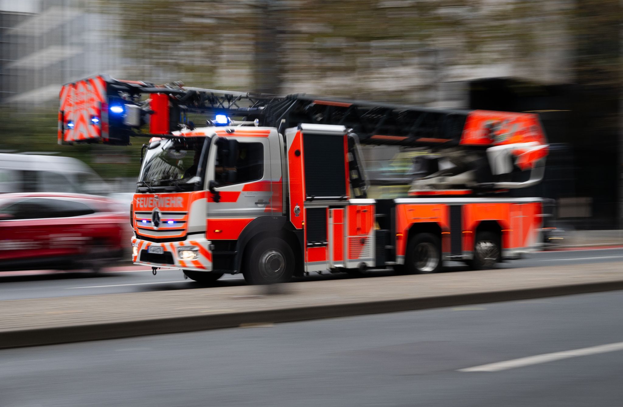 Brand in Koblenz - Feuerwehr rettet acht Menschen