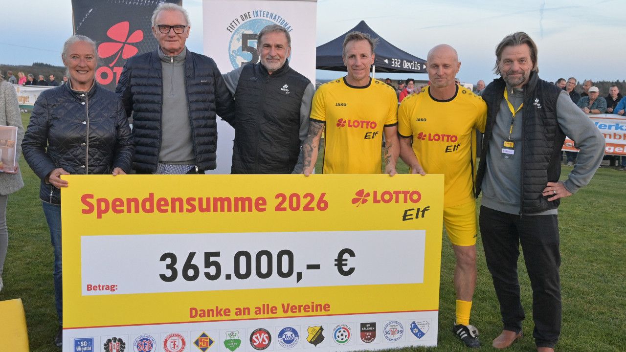 Lotto-Elf 2026: 365.000 Euro – 365 Tage Hoffnung