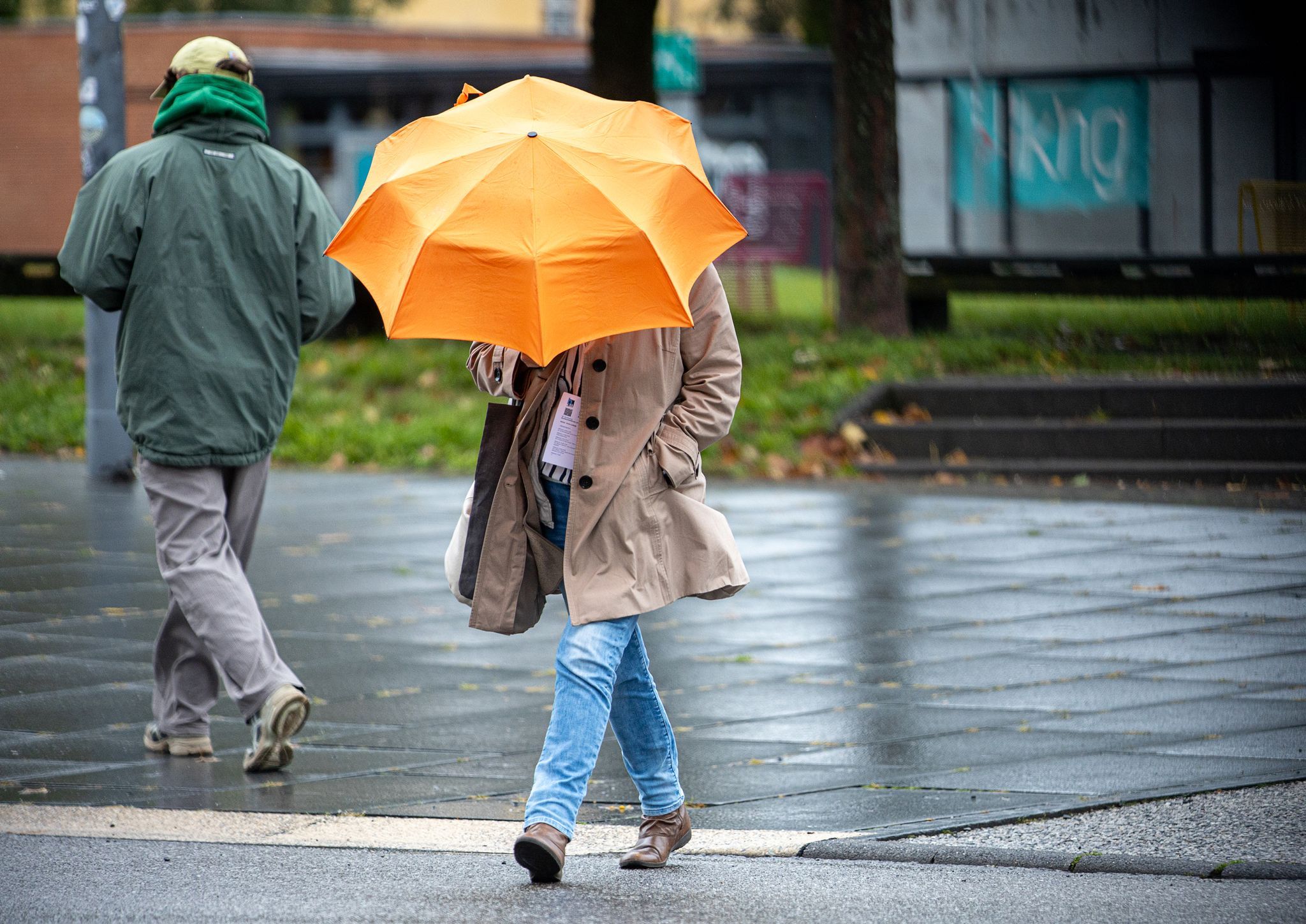 Herbstwetter mit Regen in Rheinland-Pfalz und dem Saarland