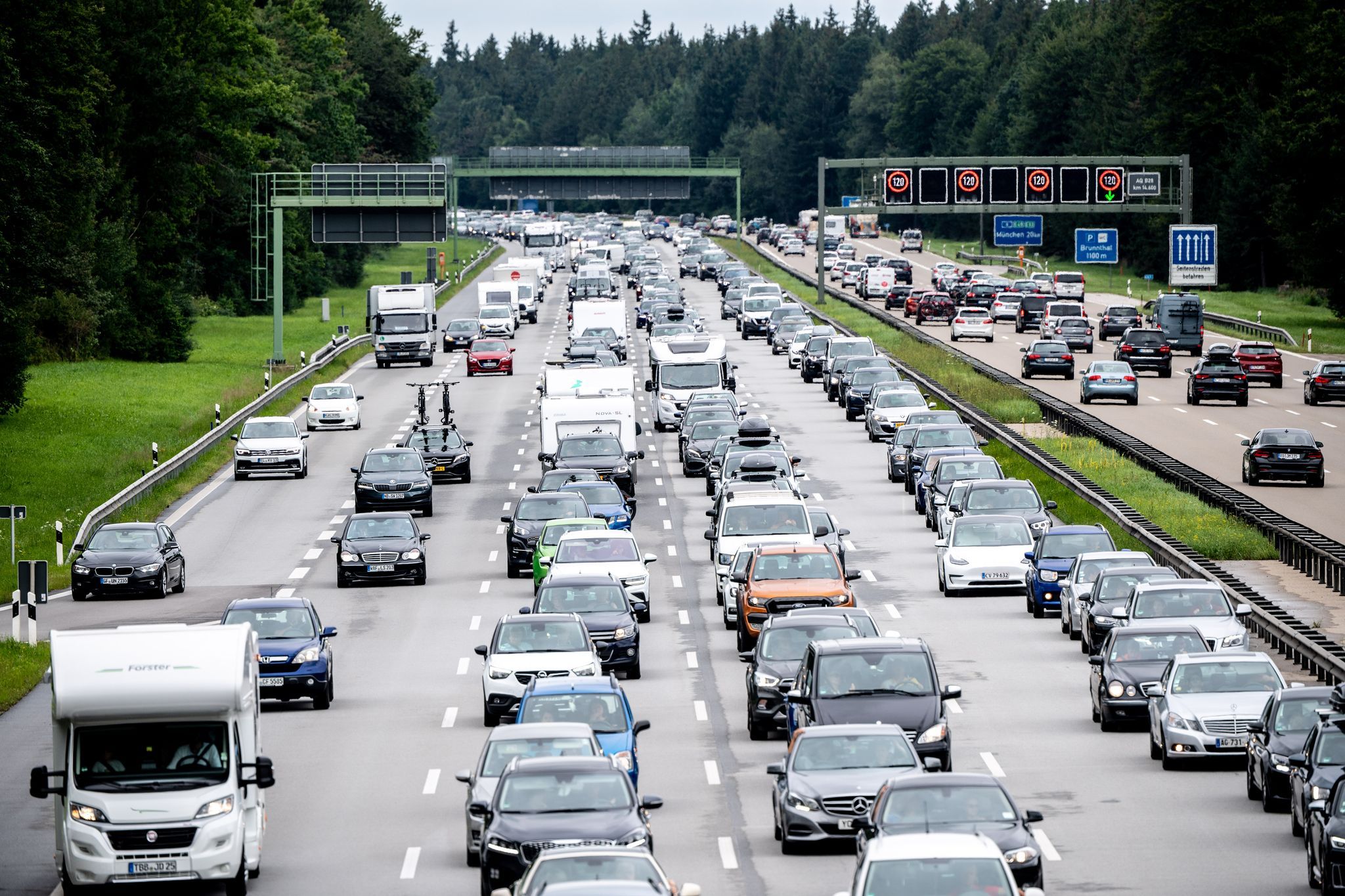 Ferienstart im Saarland - dichterer Verkehr erwartet
