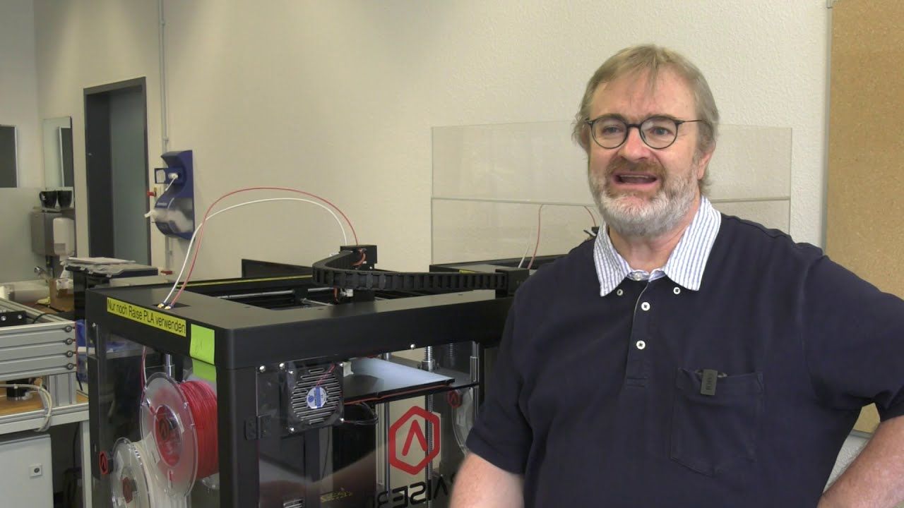 CampusTV - Mit 3-D-Druckern gegen die Virengefahr
