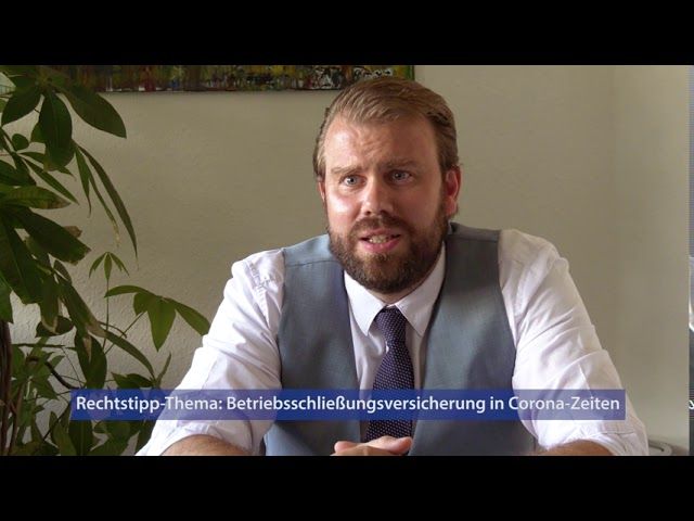 Der Rechtstipp - Versichert gegen Corona?
