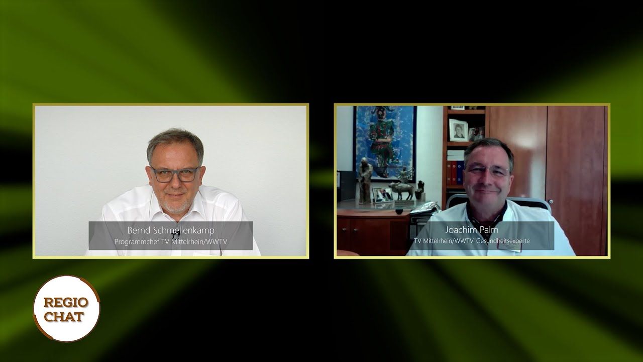 „Regio-Chat” mit Joachim Palm (TV Mittelrhein/WWTV-Gesundheitsexperte)