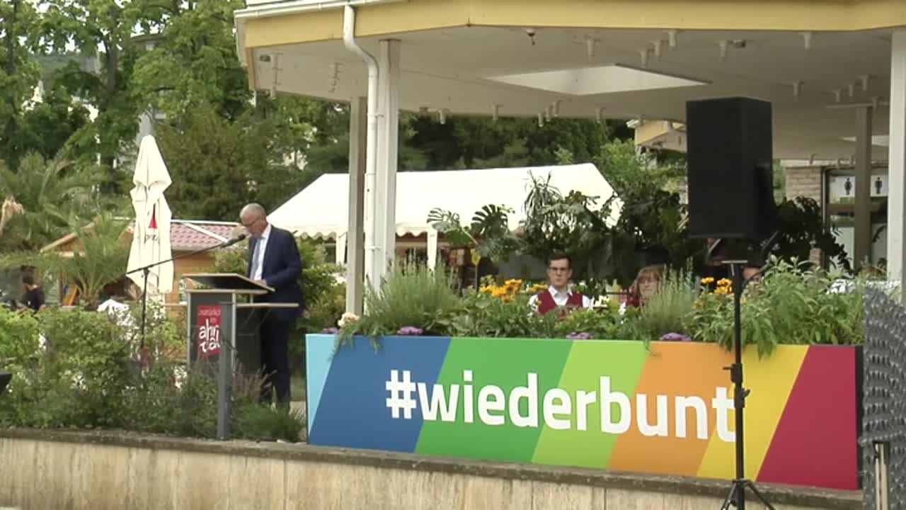 Zwei Jahre nach der Flutkatastrophe: Gedenktag in Bad Neuenahr-Ahrweiler